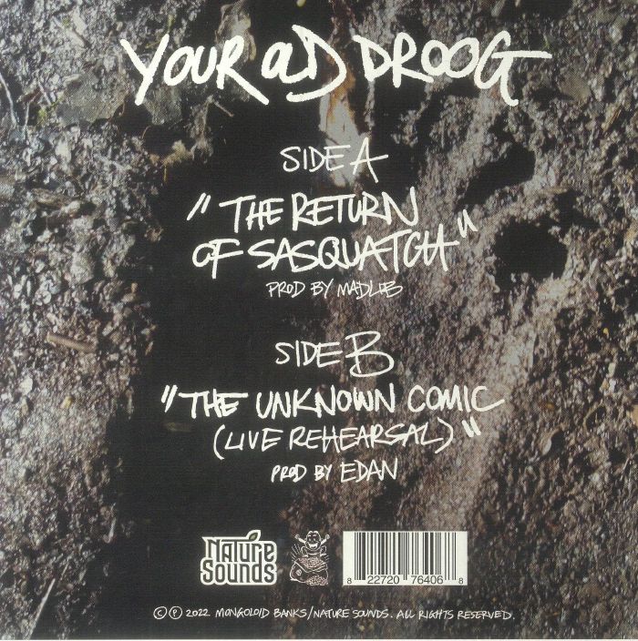 YOUR OLD DROOG - The Return Of Sasquatch