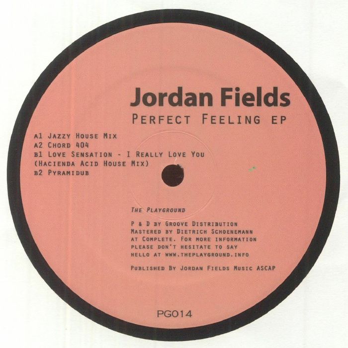 Jordan FIELDS - Perfect Feeling EP Vinyl At Juno Records.