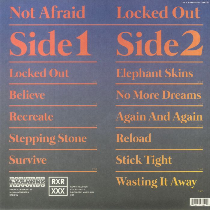 NOT AFRAID - Locked Out