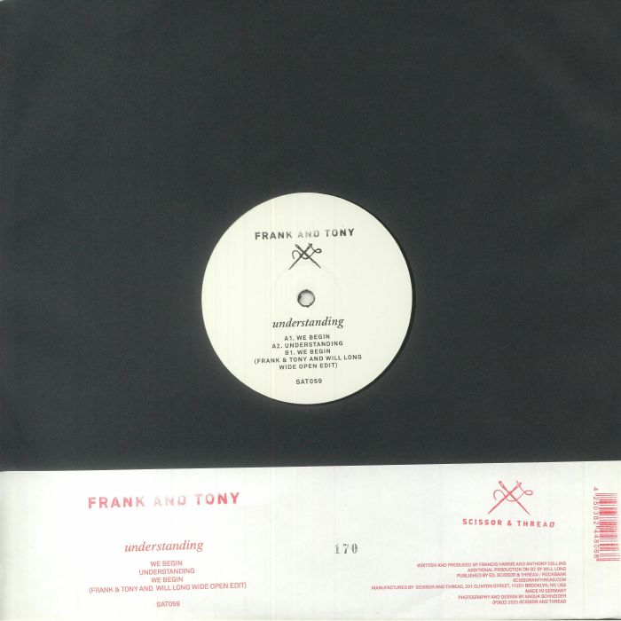 FRANK & TONY - Understanding EP Vinyl at Juno Records.