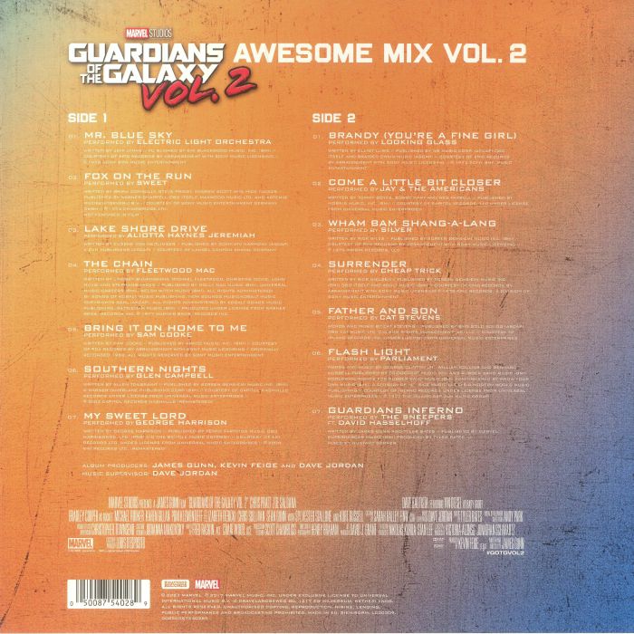 VARIOUS Guardians Of The Galaxy Awesome Mix Vol 2 (Soundtrack) Vinyl at Juno Records.