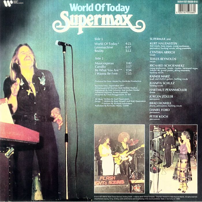 SUPERMAX World Of Today Vinyl at Juno Records.