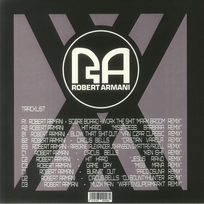 ROBERT ARMANI - Robert Armani 30 Plus Years Remixes Series