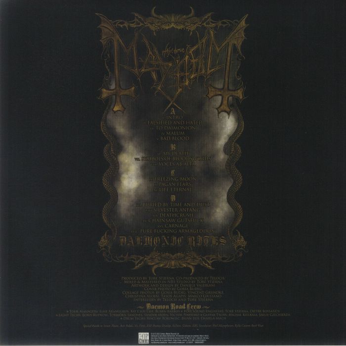 MAYHEM - Daemonic Rites