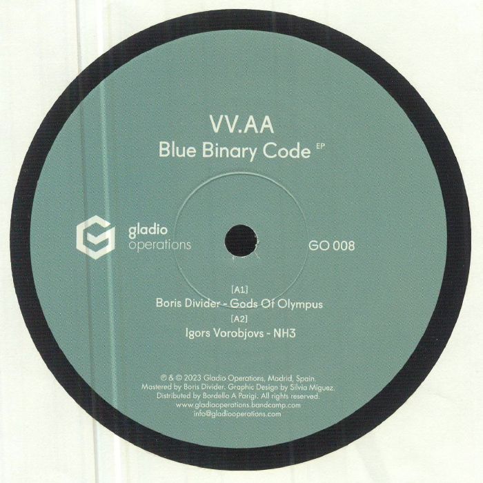 BORIS DIVIDER/IGORS VOROBJOVS/LECTROMAGNETIQUE/FRANCOIS DILLINGER/CH415 - Blue Binary Code EP