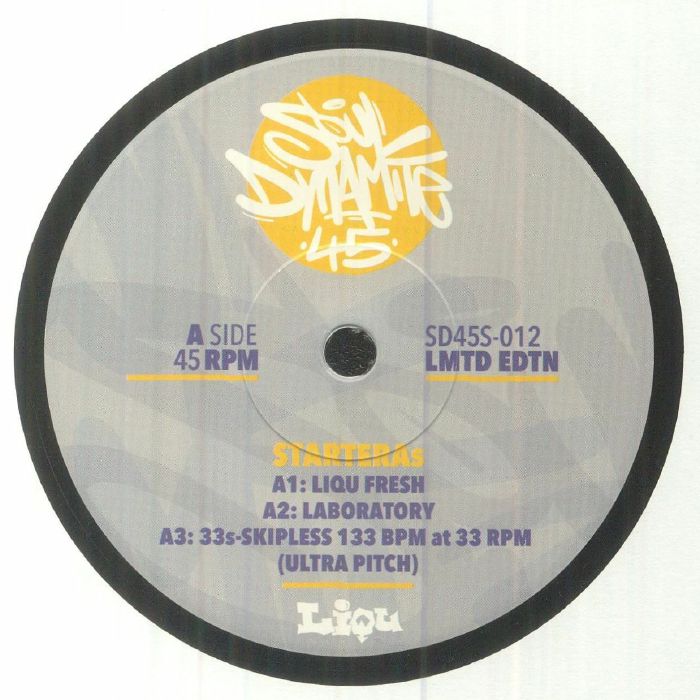 Startera's / Liqu Fresh (Grey Vinyl) Startera's / Liqu Fresh (Grey Vinyl)