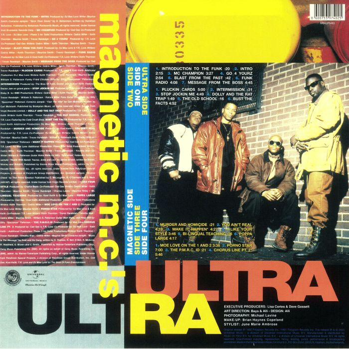洋楽 2LP ULTRA MAGNETIC MC FUNK YOUR HEAD UP Funk Your Head Up - Wikipedia