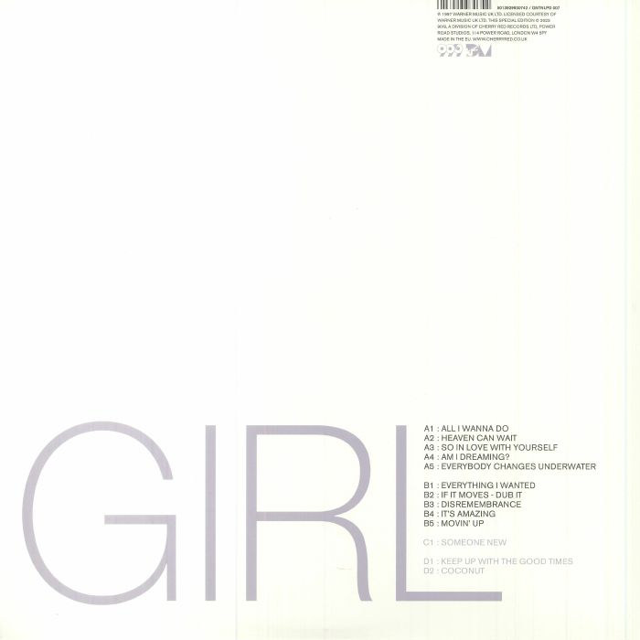 Dannii MINOGUE Girl (25th Anniversary Edition) (National Album Day
