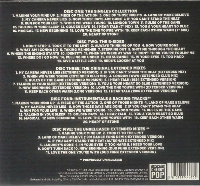 BUCKS FIZZ - The Land Of Make Believe: The Definitive Collection