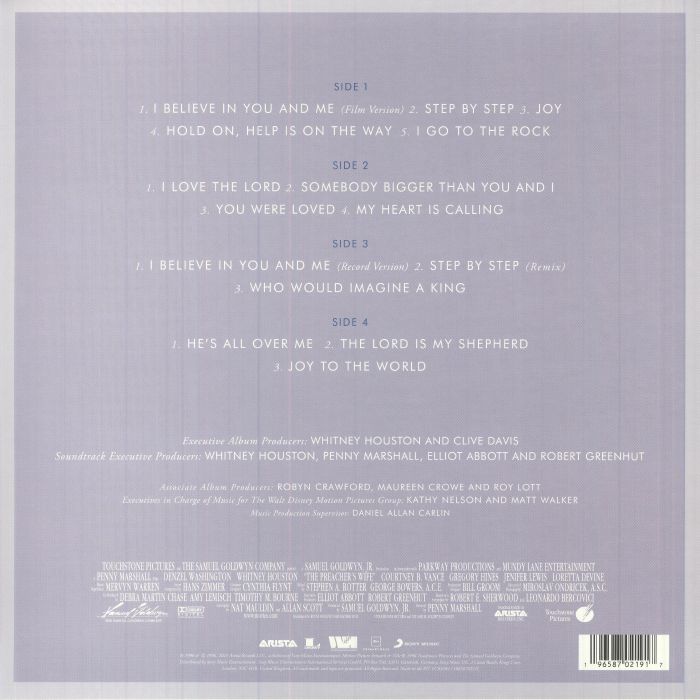 HOUSTON, Whitney - The Preacher's Wife (Soundtrack) (reissue)