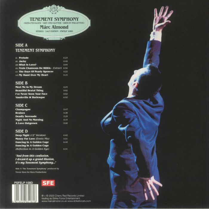 ALMOND, Marc - Tenement Symphony (National Album Day 2023)
