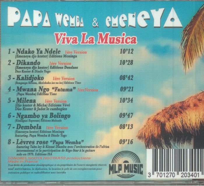PAPA WEMBA/ENENEYA - Volume 2