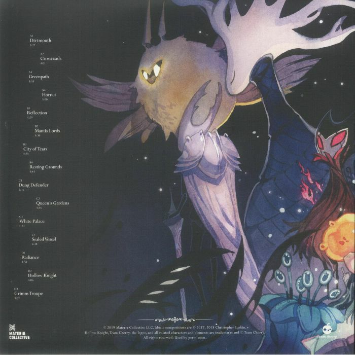 LARKIN, Christopher/DAVID PEACOCK/AUGUSTINE MAYUGA GONZALES - Hollow Knight: Piano Collections (Soundtrack) (B-STOCK)