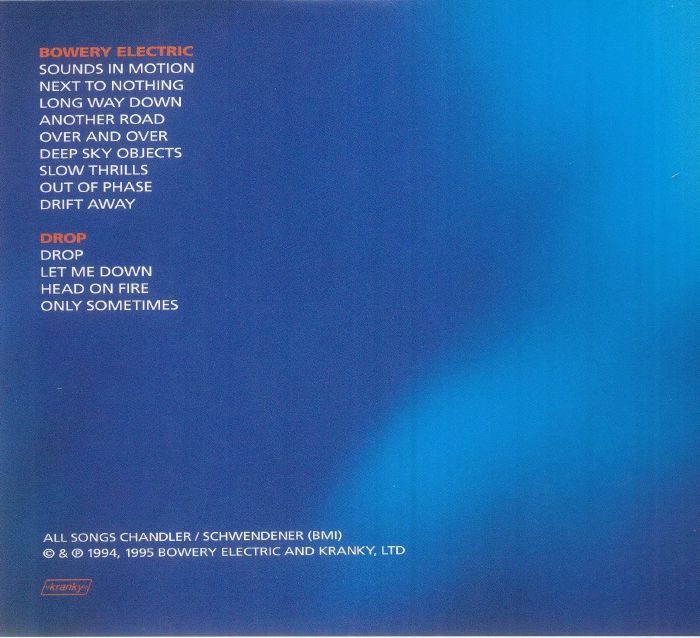 BOWERY ELECTRIC - Bowery Electric