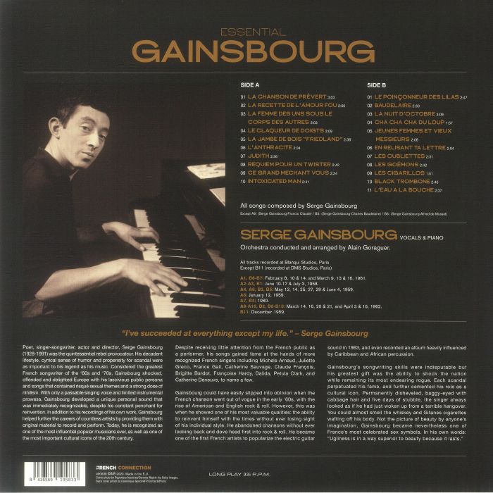 GAINSBOURG, Serge - Essential Gainsbourg