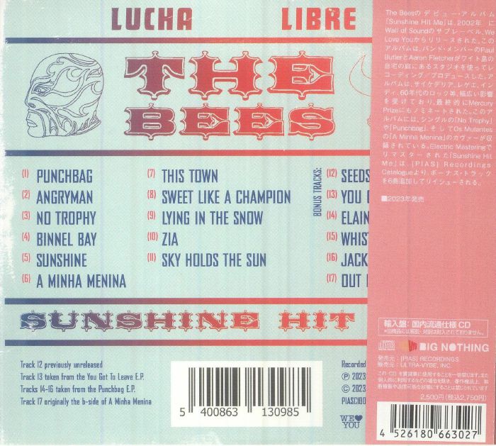 BEES, The - Sunshine Hit Me (Japanese Edition)