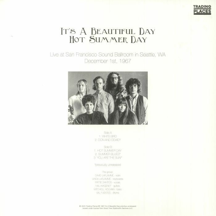IT'S A BEAUTIFUL DAY - Hot Summer Day