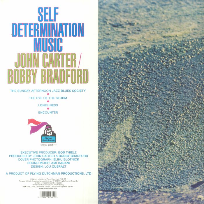 John CARTER/BOBBY BRADFORD - Self Determination Music (reissue)