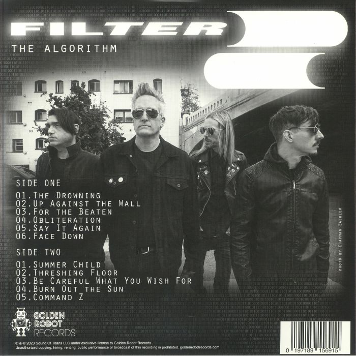 FILTER - The Algorithm Vinyl at Juno Records.