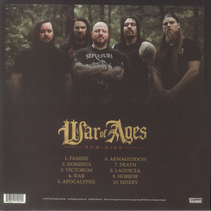WAR OF AGES - Dominion