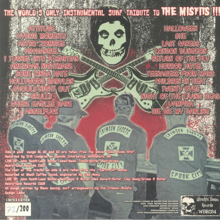 CRIMSON GHOSTS, The - Taking Care Of Horror Business