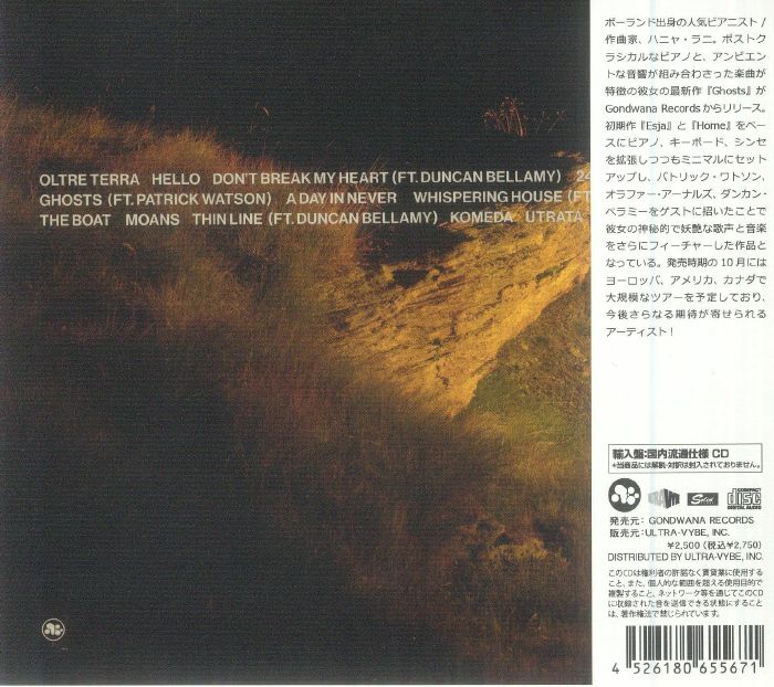 Hania RANI - Ghosts (Japanese Edition) CD at Juno Records.