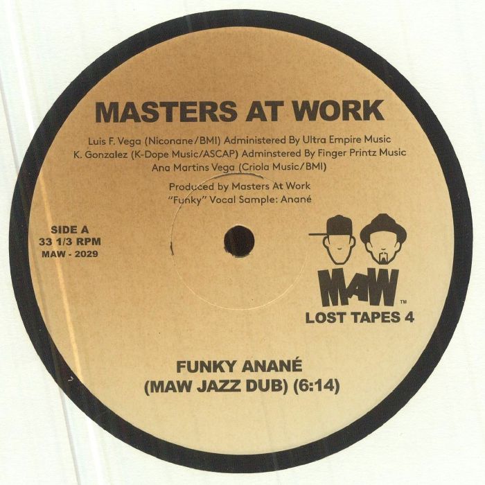 MASTERS AT WORK - Funky Anane