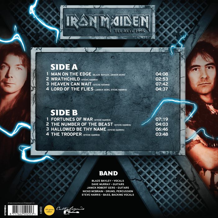 IRON MAIDEN - Tel Aviv 1995