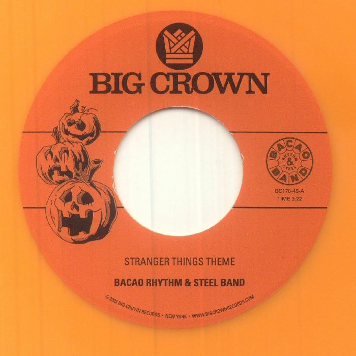 BACAO RHYTHM & STEEL BAND - Stranger Things Theme Vinyl at