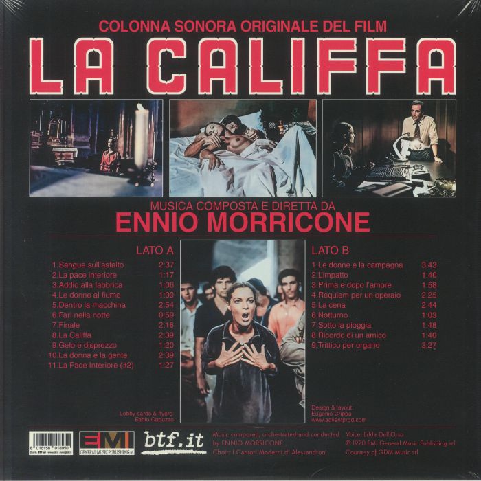 MORRICONE, Ennio - La Califfa (Soundtrack)