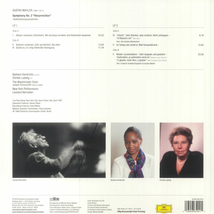 BERNSTEIN, Leonard - Mahler: Symphony 2