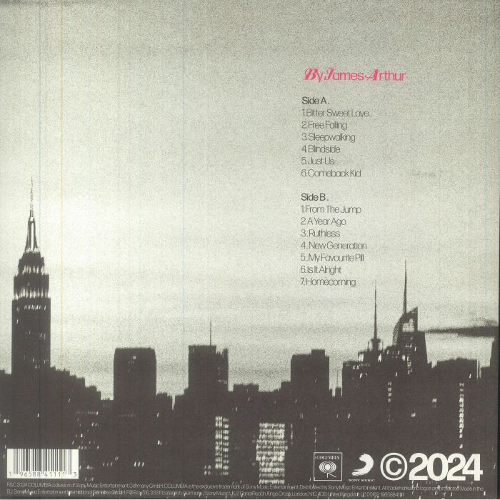 ARTHUR, James - Bitter Sweet Love