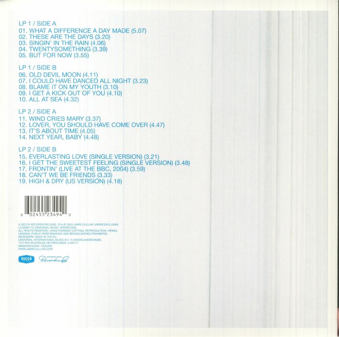 CULLUM, Jamie - TwentySomething (20th Anniversary Edition)