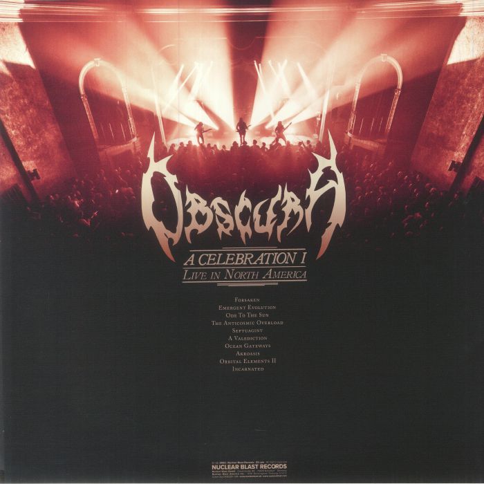 OBSCURA - A Celebration I: Live In North America
