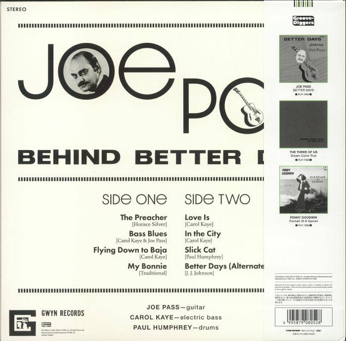 JOE PASS - Behind Better Days