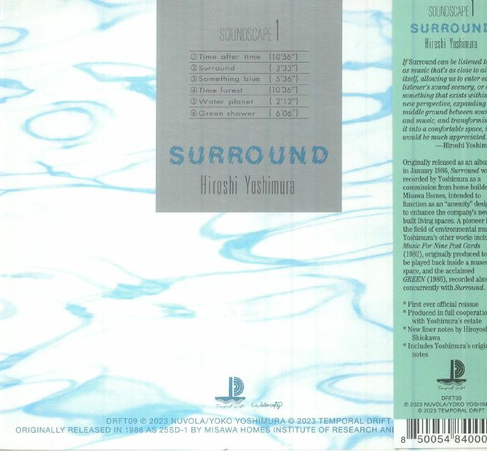 YOSHIMURA, Hiroshi - Surround (remastered)