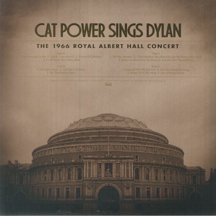 CAT POWER - Cat Power Sings Dylan: The 1966 Royal Albert Hall Concert