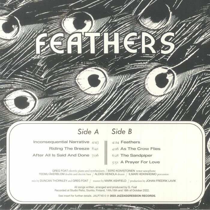 Greg FOAT/EERO KOIVISTOINEN - Feathers