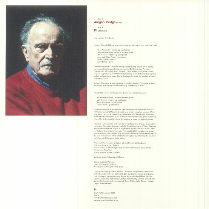 LUCIER, Alvin - Works For The Ever Present Orchestra Vol 2