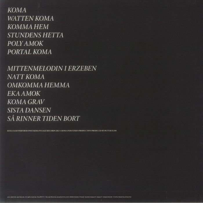 KOMA SAXO - Post Koma