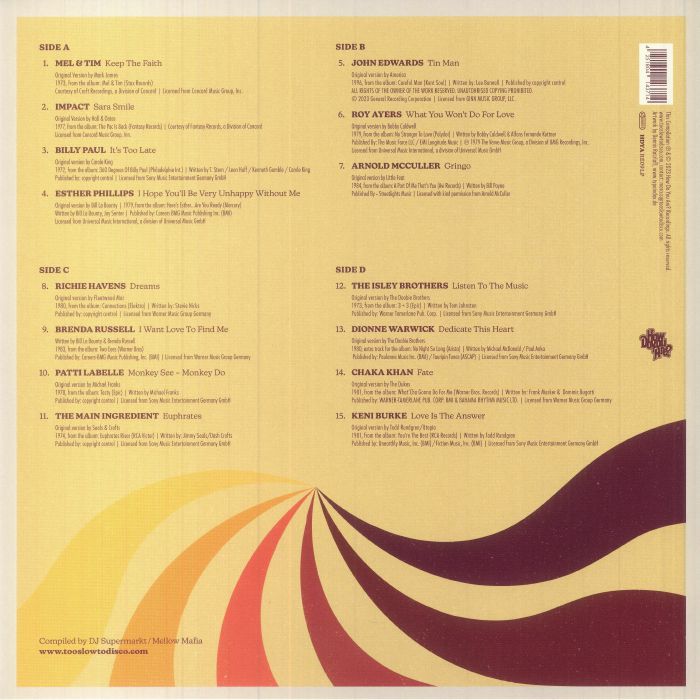 VARIOUS - Yacht Soul 2: The Cover Versions Vinyl at Juno