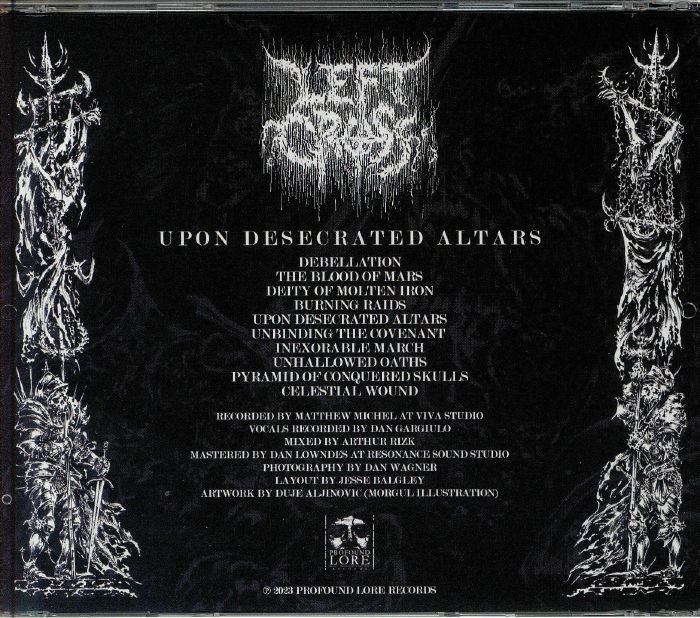 LEFT CROSS - Upon Desecrated Altars