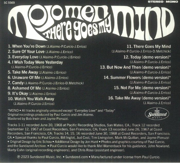 MOJO MEN, The - There Goes My Mind