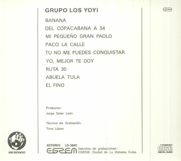 GRUPO LOS YOYI - Yoyi (reissue)