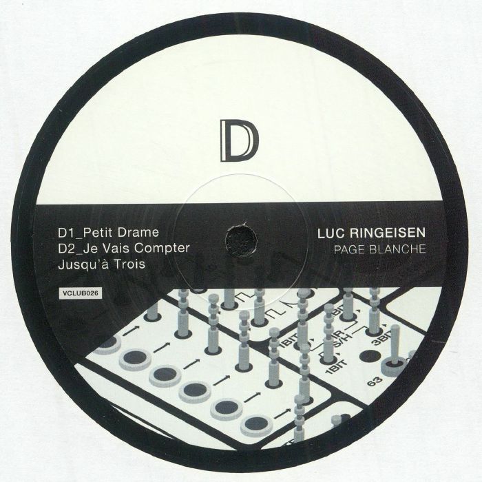 Luc RINGEISEN - Page Blanche Vinyl at Juno Records.