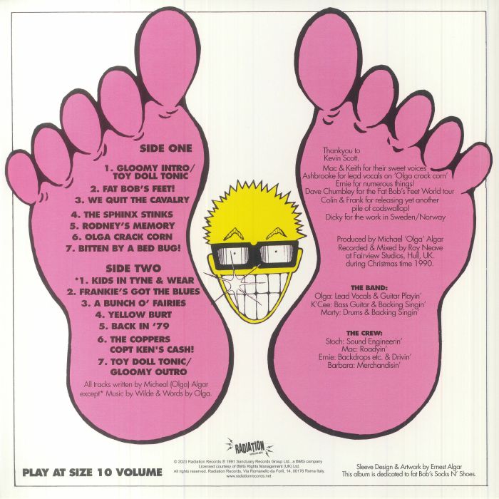 TOY DOLLS - Fat Bob's Feet (reissue)