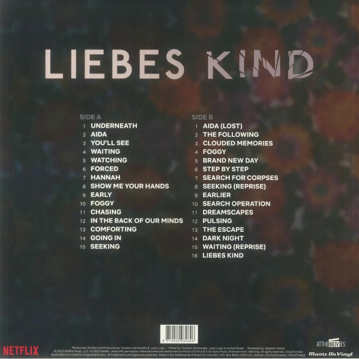 Gustavo SANTAOLALLA/JUAN LUQUI - Liebes Kind (Soundtrack)
