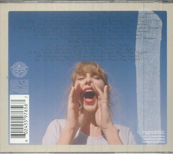 Taylor Swift 1989 Taylor S Version Crystal Skies Blue Edition Cd At Juno Records 6732