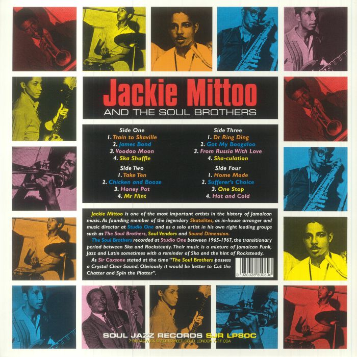 Jackie MITTOO & THE SOUL BROTHERS - Last Train To Skaville