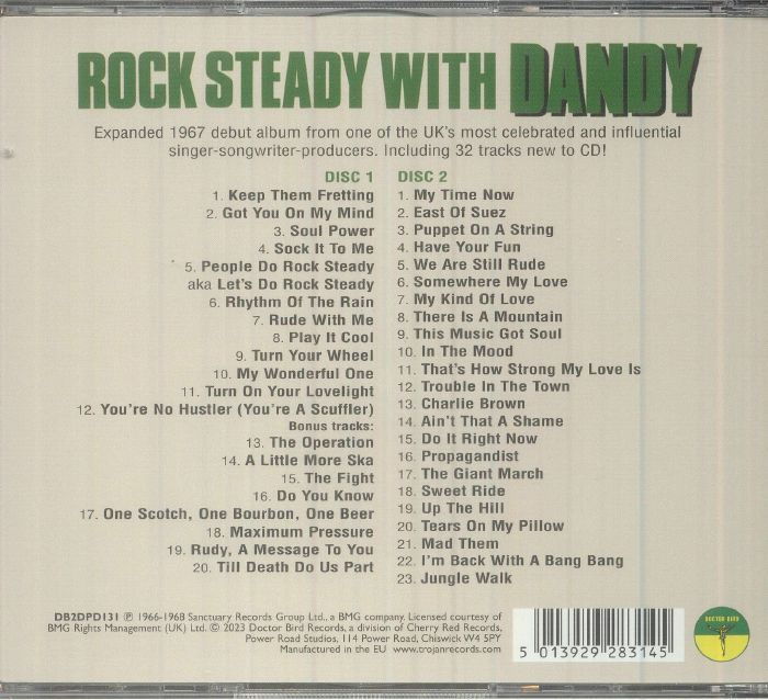 DANDY - Rock Steady With Dandy (Expanded Edition)